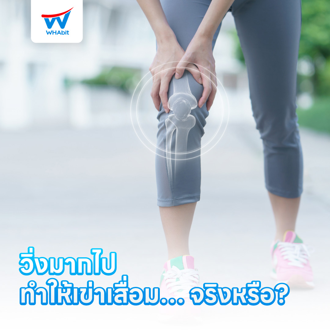 วิ่งมากไปทำให้เข่าเสื่อมจริงหรือ